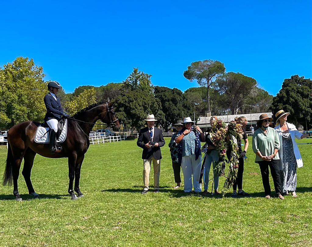 Show report - Western Cape Young Horse Performance Series